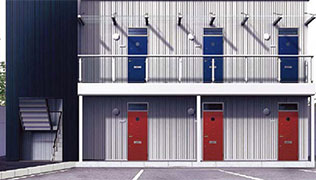 アパート用ドア